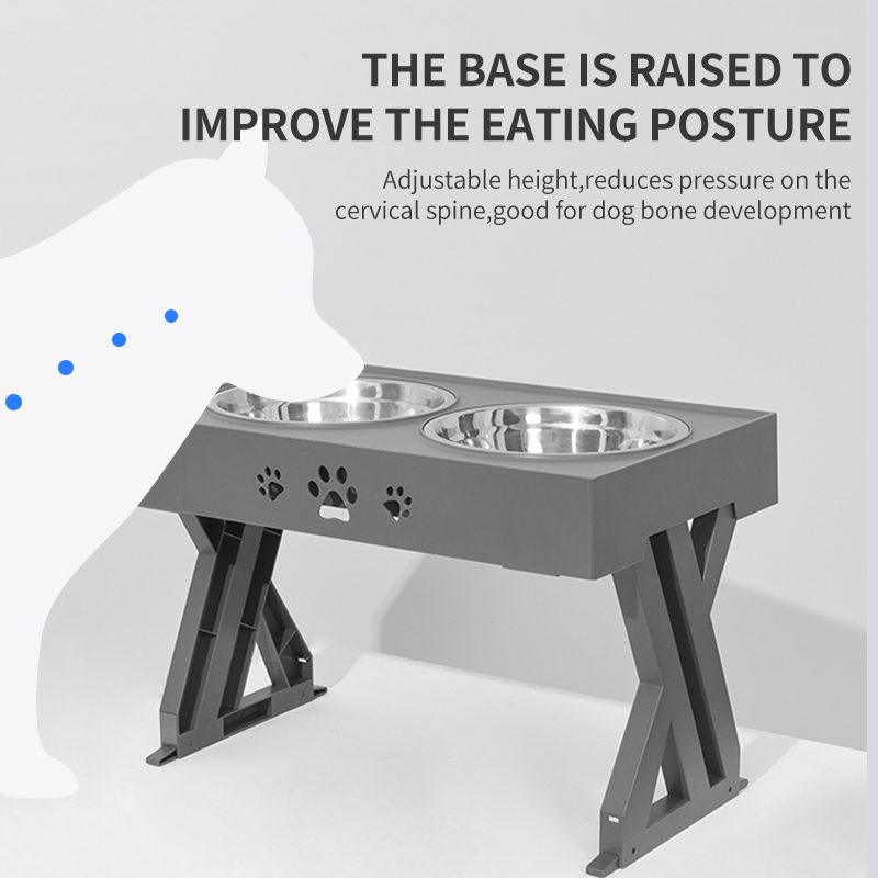 Elevated Dog Bowls 3 Adjustabl - Royal Canin Food Medium recension och pris