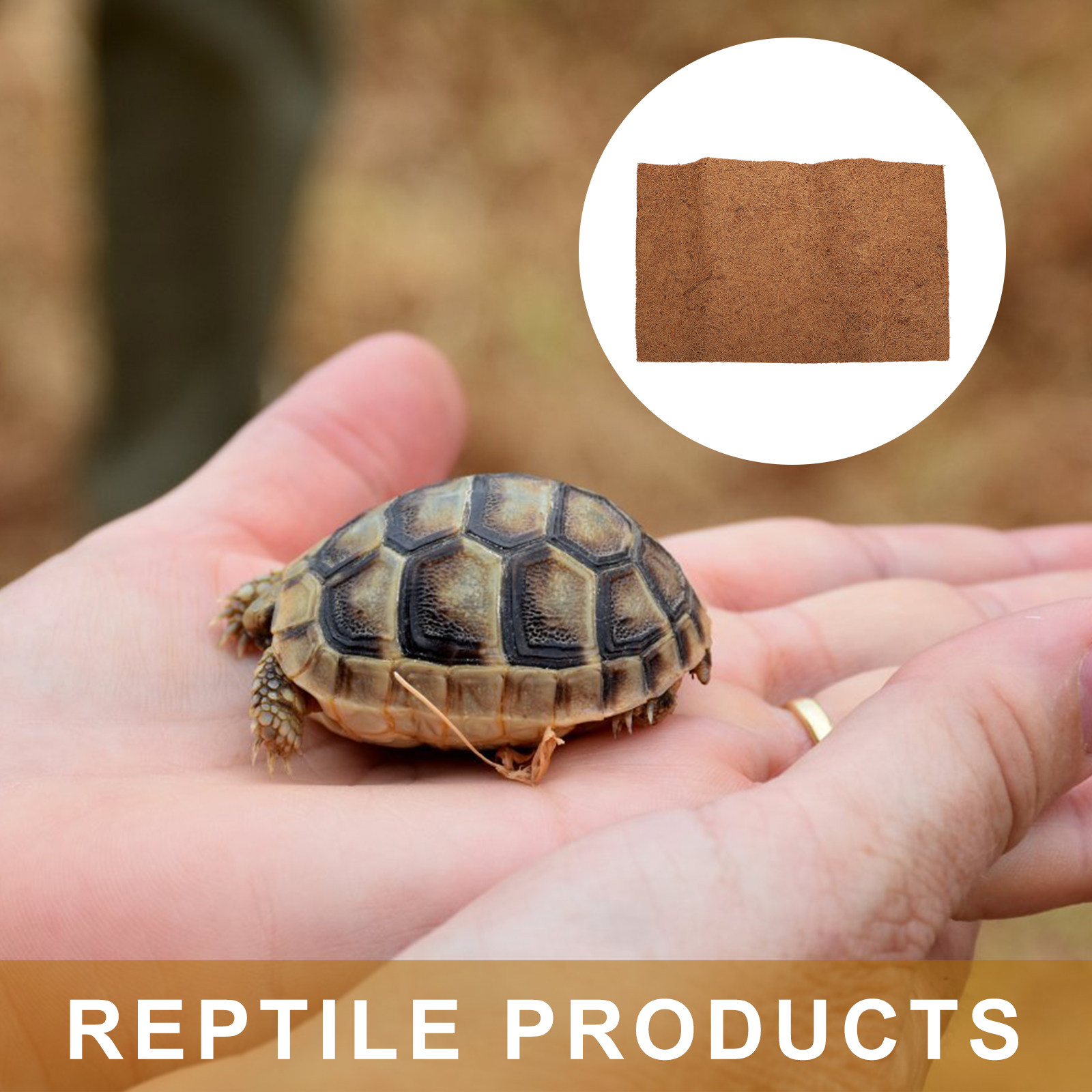 Natural Coconut Fiber Reptile  - Substrate Coconut Fiber recension och pris
