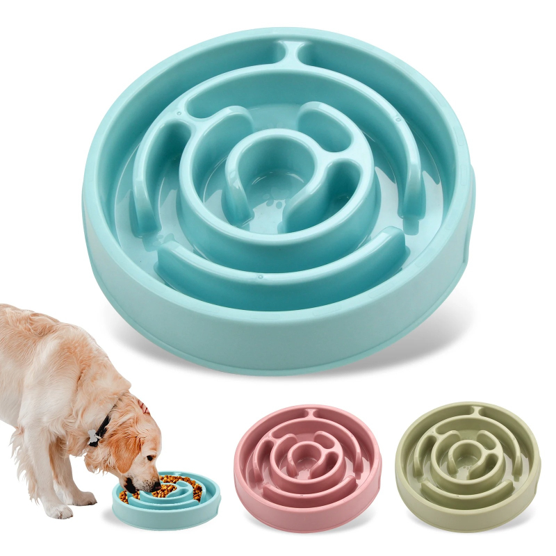 Pet Dog Slow Feeder Bowl Fun N - Royal Canin Food Medium recension och pris