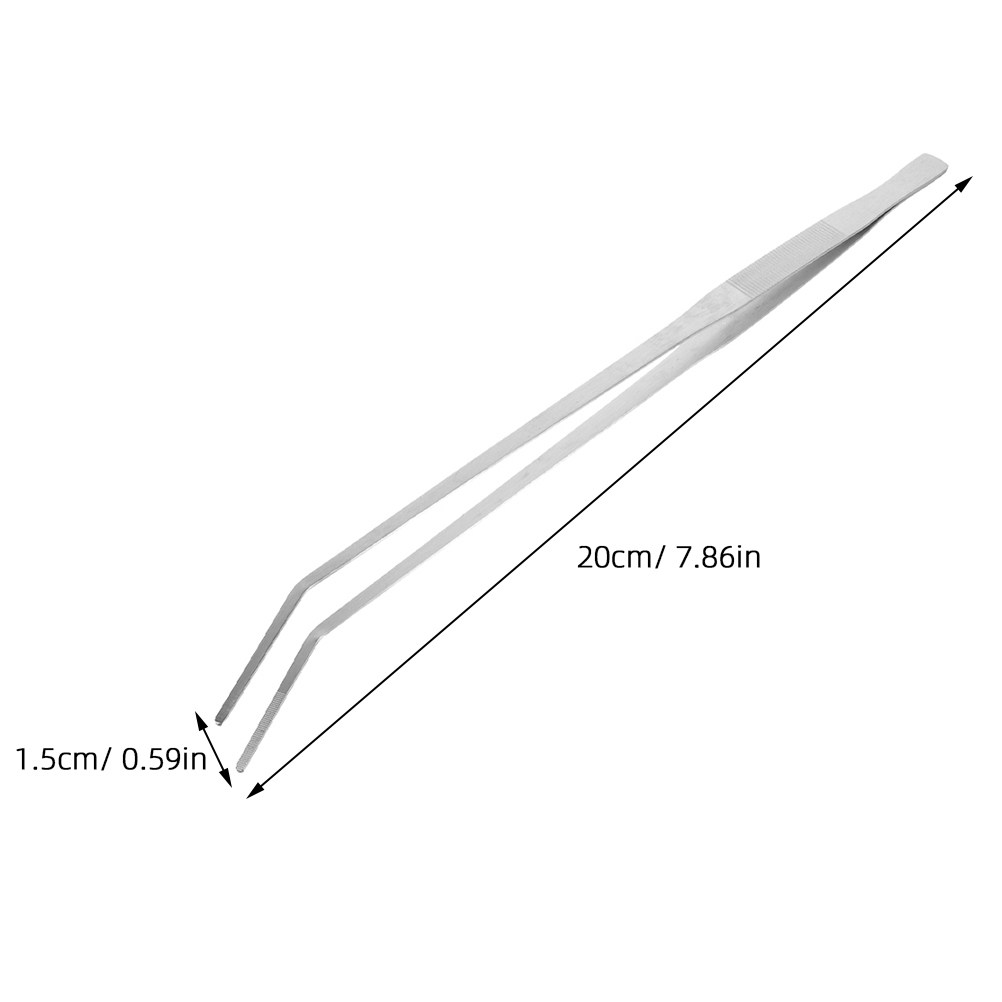 2Pcs Stainless Steel Reptile F - Feeding Tong Stainless recension och pris