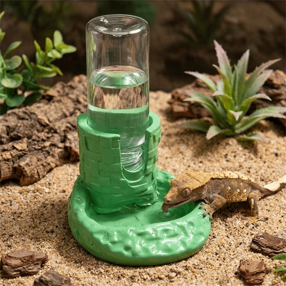 Plastic Reptiles Water Feeder  - Water Dish Reptile recension och pris