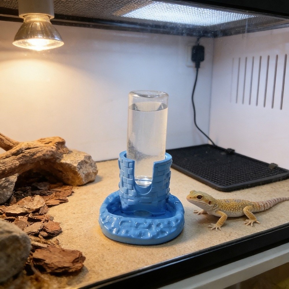 Plastic Reptiles Water Feeder  - Water Dish Reptile recension och pris
